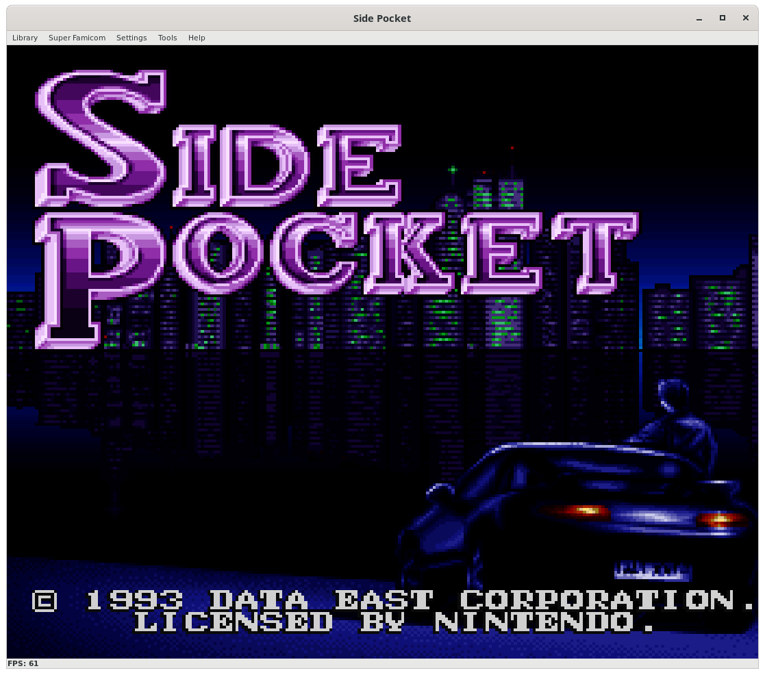 SNES] - Side Pocket OST 